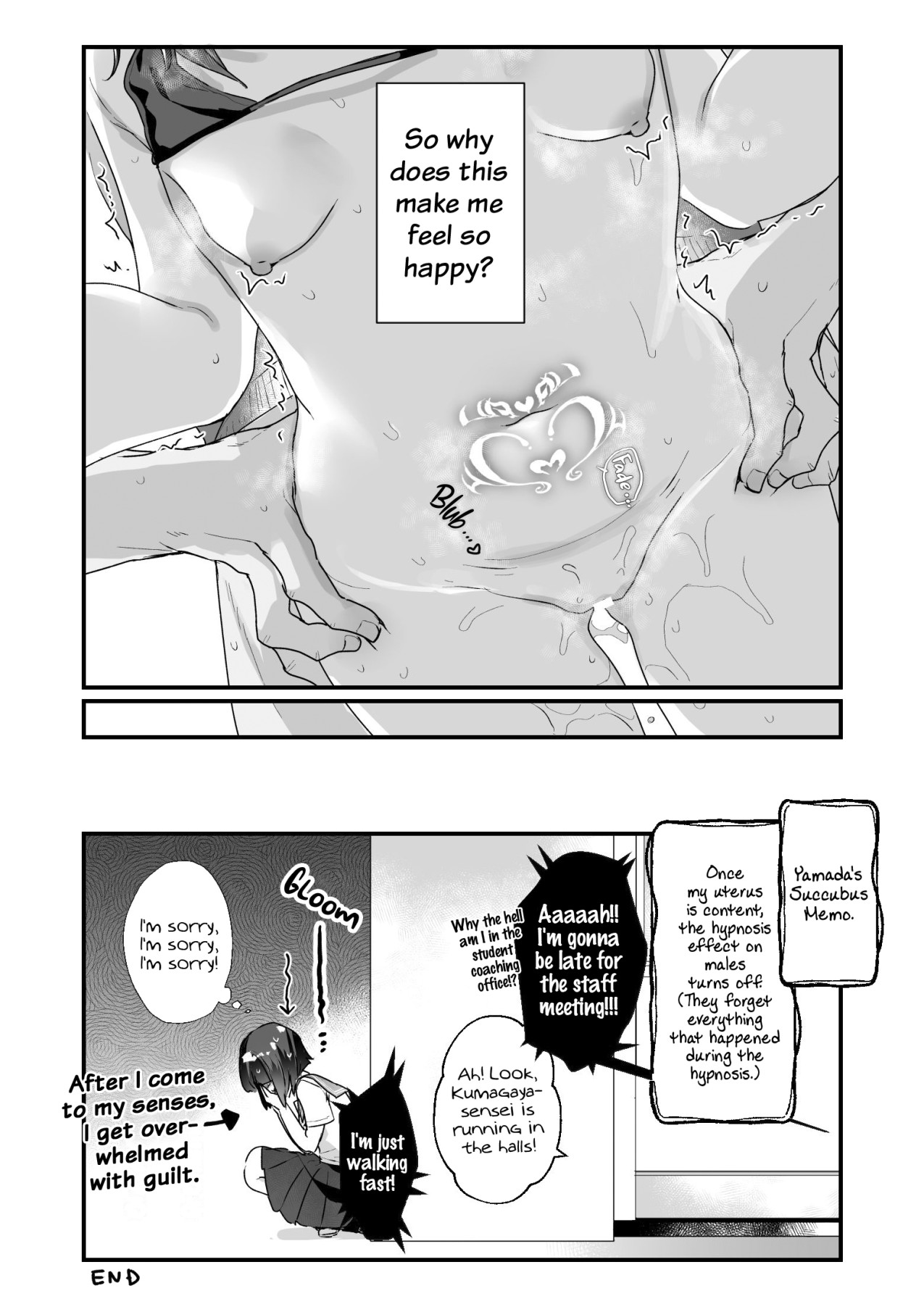 Hentai Manga Comic-Yamada-san Became a Succubus Against Her Will-Read-23